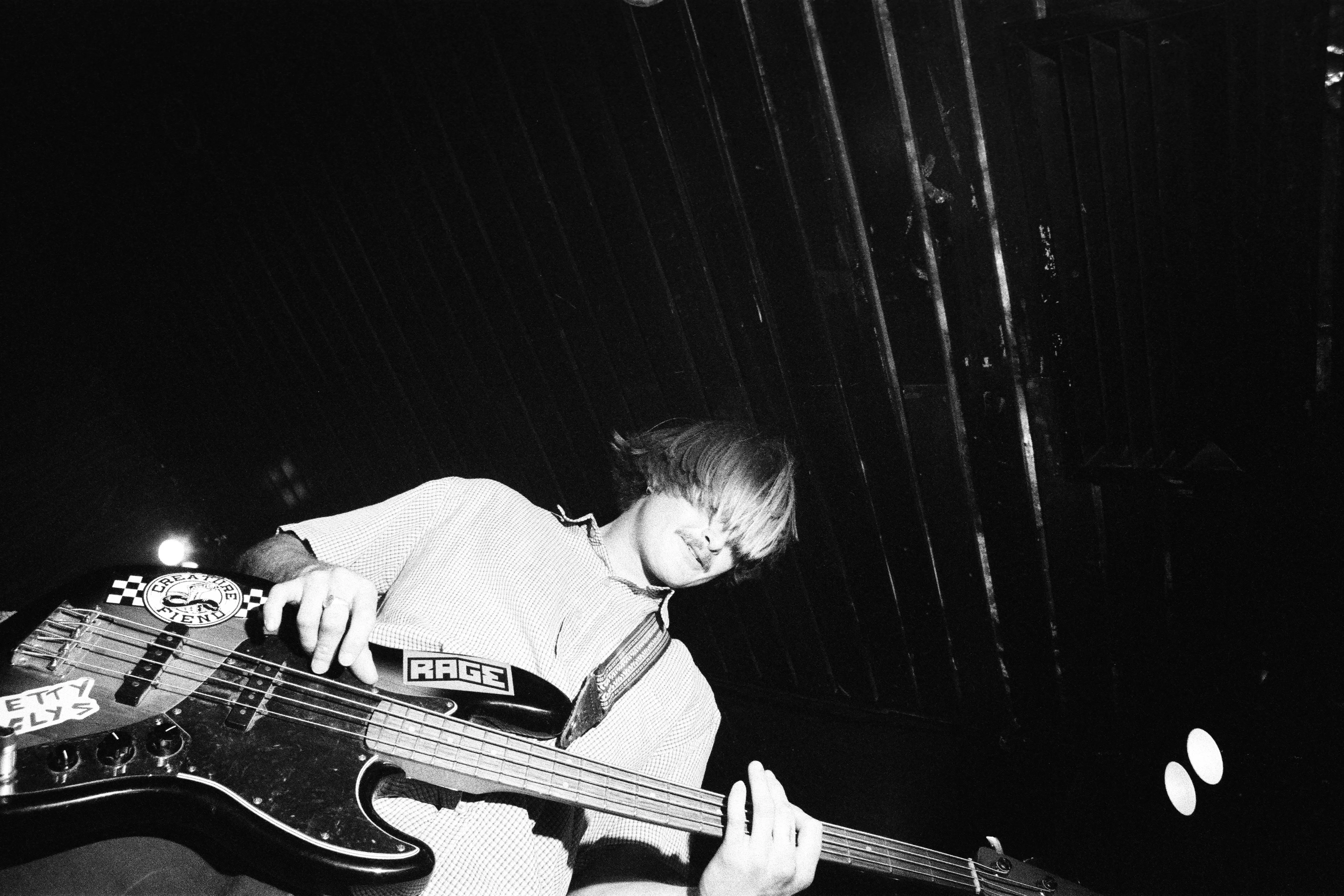 close up of bottle the band